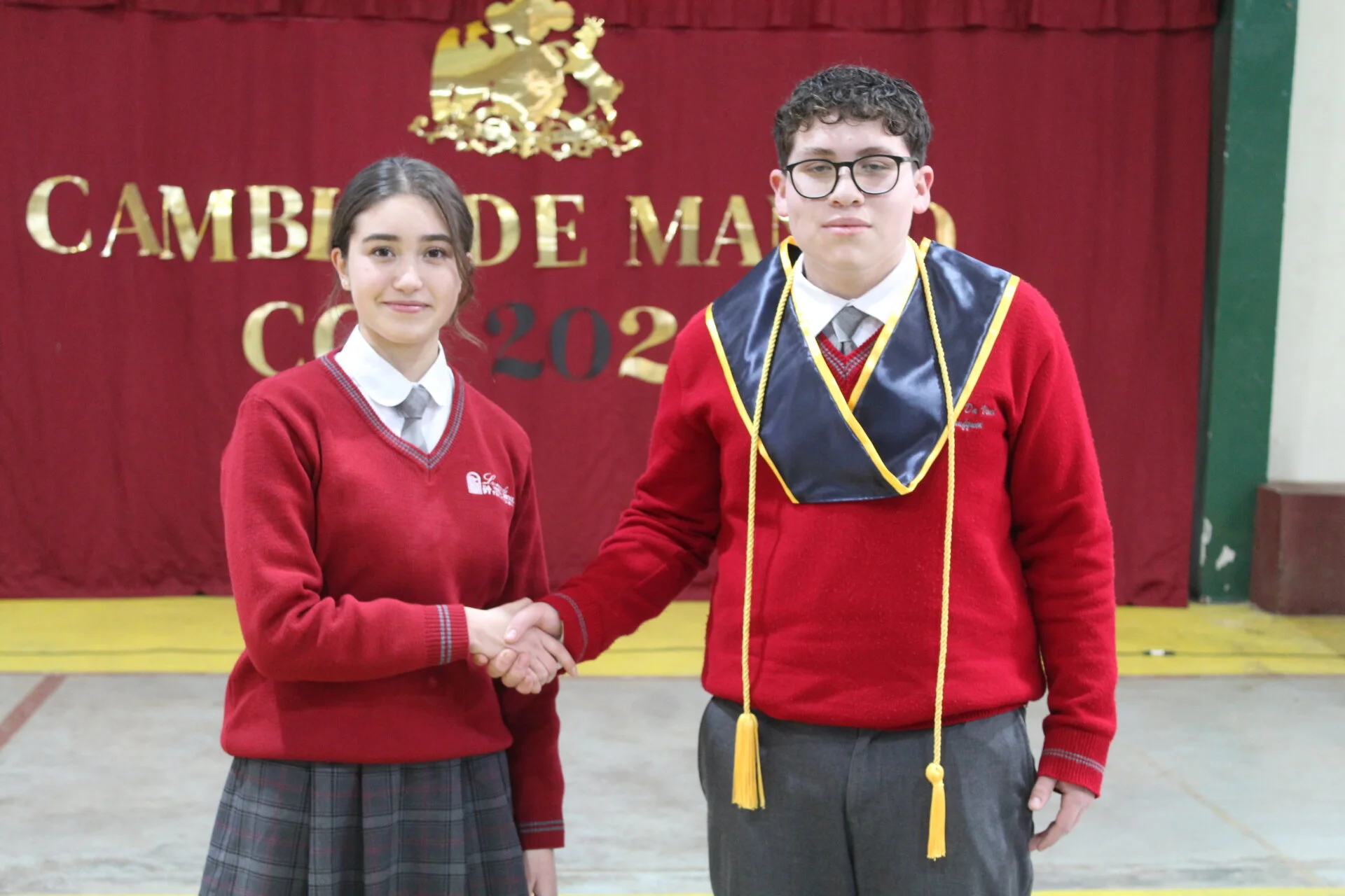 Ceremonia de cambio de mando del Centro de Estudiantes